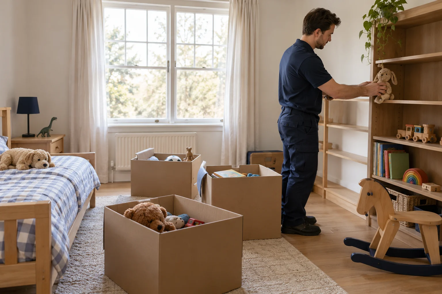 Children room packing
