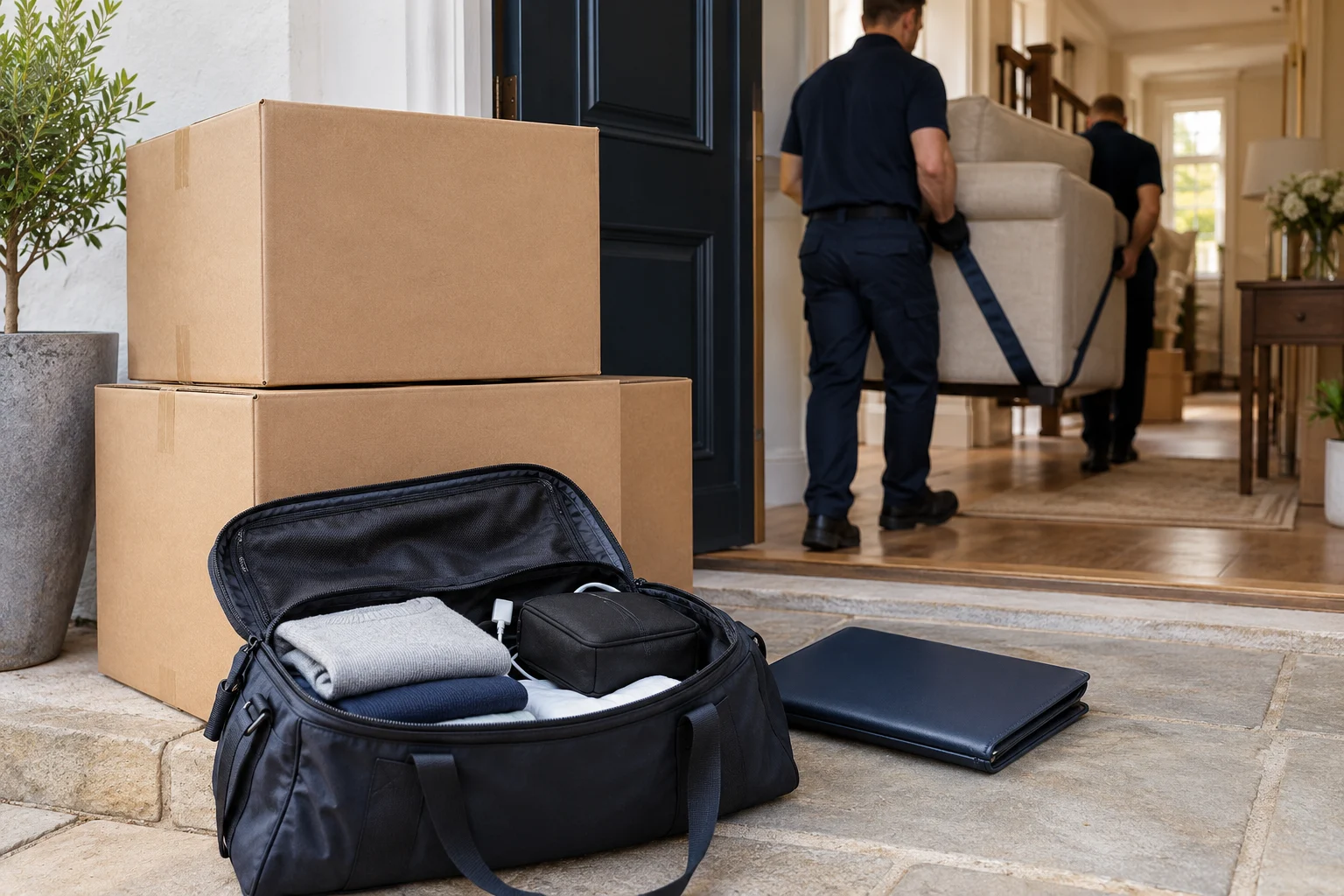 Home essentials bag