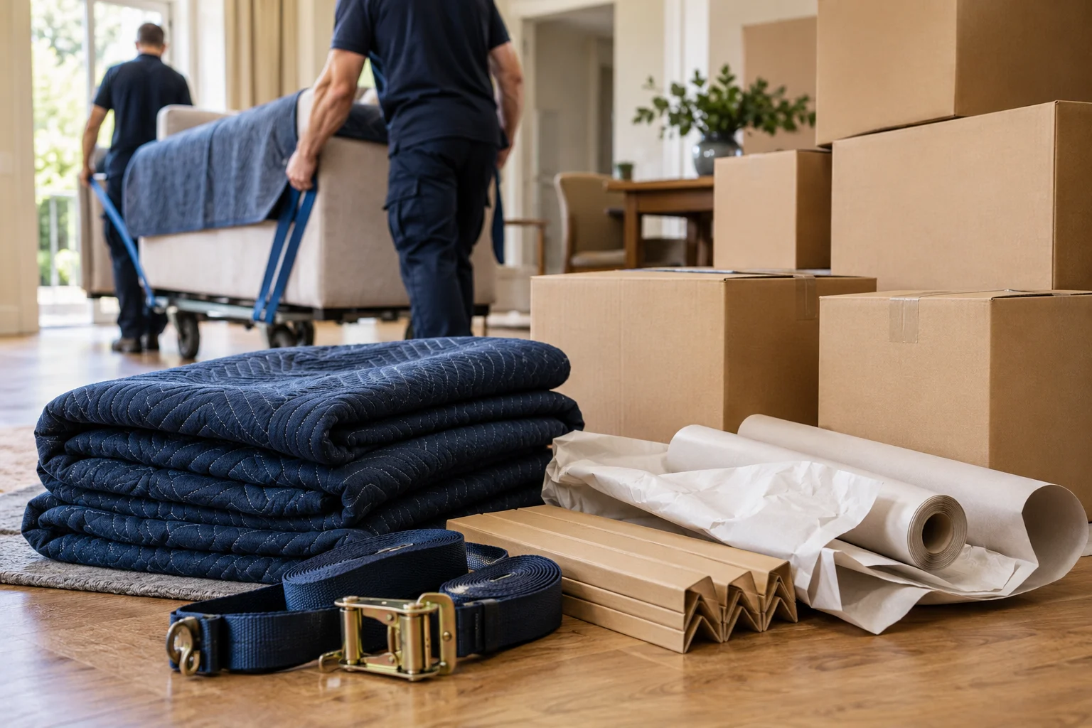 Packing materials detail